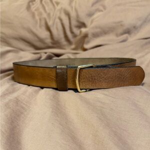 Mango Brown Leather Belt